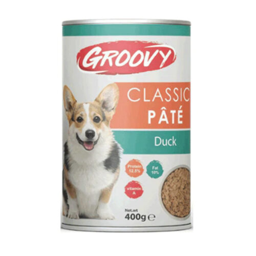 Groovy Dog Wet Food Duck Pate Can 400g - Tailix