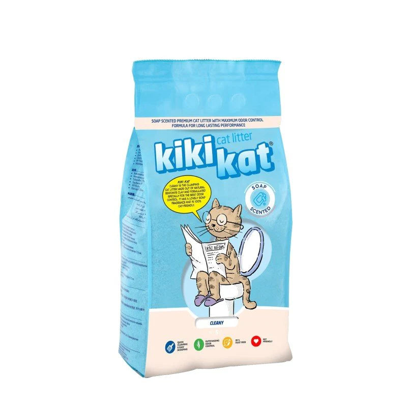 Kiki Kat Clumping Cat Litter Cleany 10L