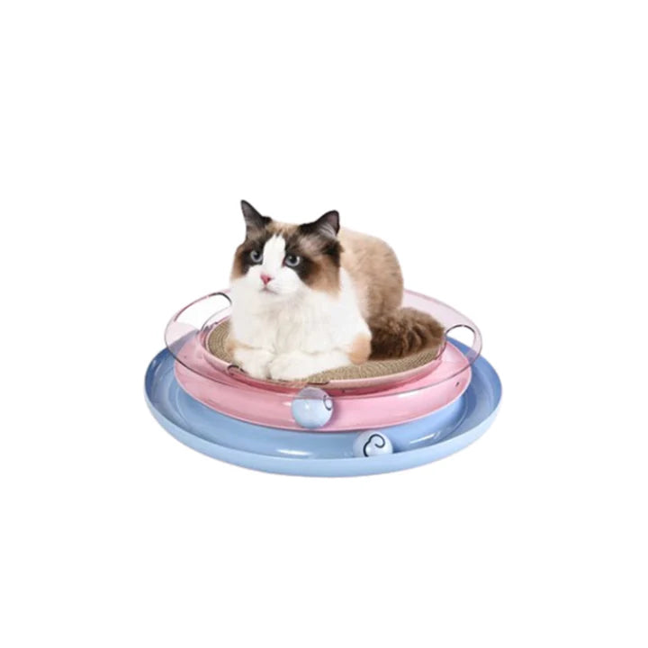 Naomi Play Cat Scratcher&Toy - Tailix
