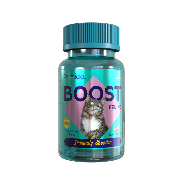 Primigo Boost Feline 30 Tablets - Tailix