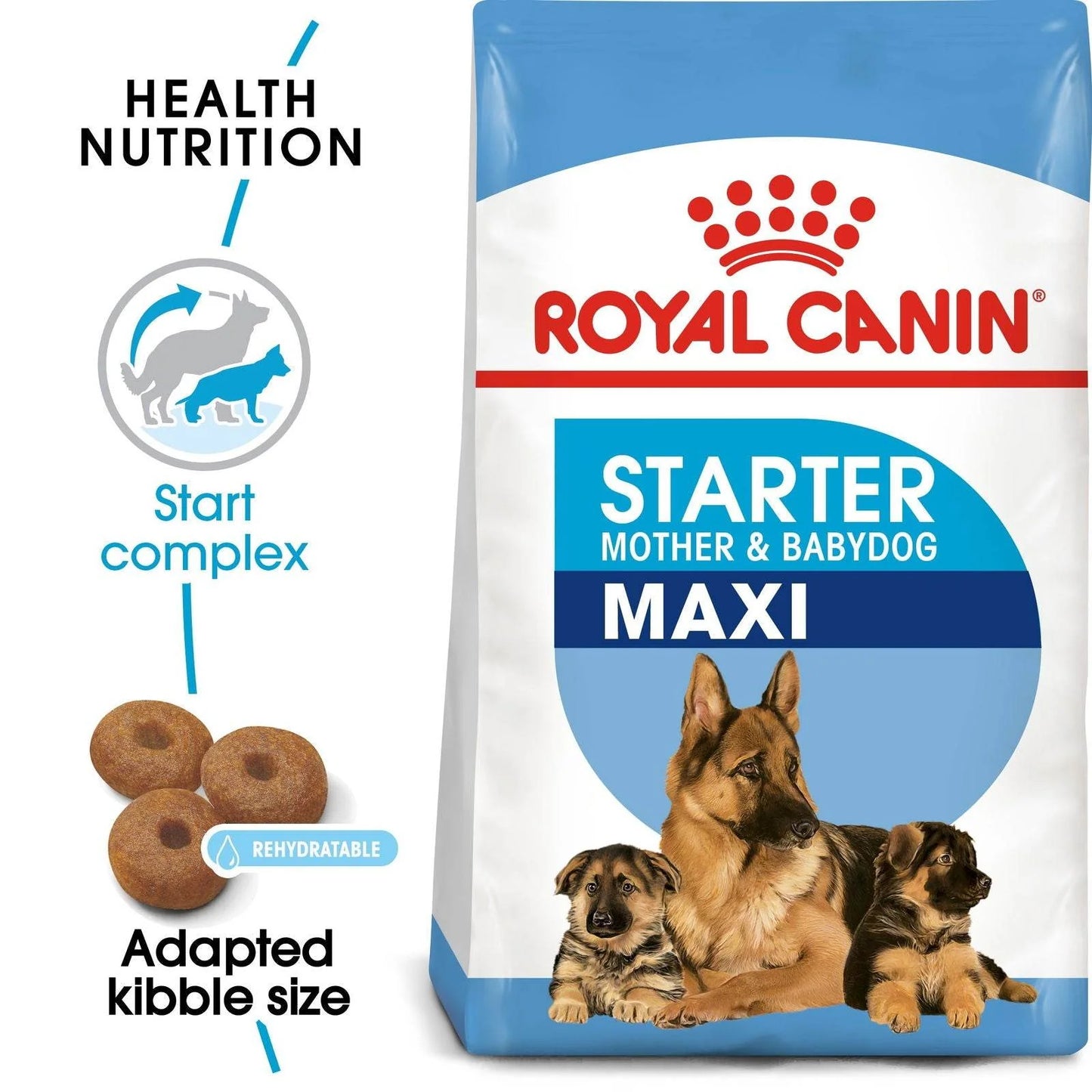 Royal Canin Maxi Starter Dry Food 15kg - Tailix