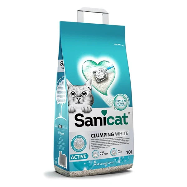 Sanicat Clumping Cat Litter Marseille Soap 10L - Tailix
