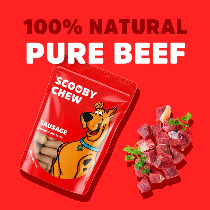 Scooby Chew Sausage 120g - Tailix