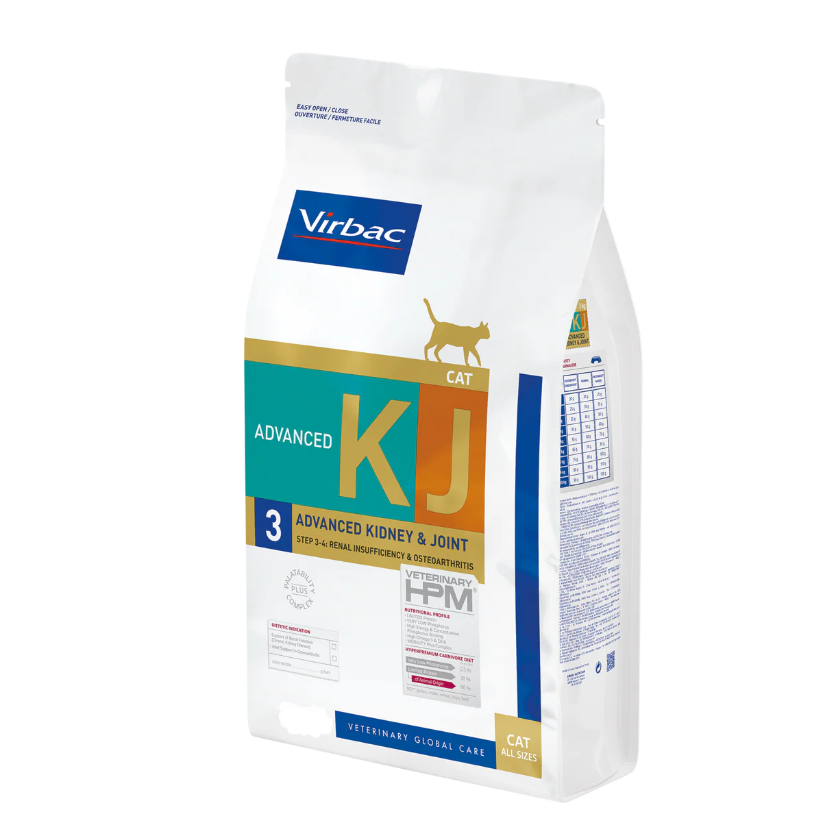 Virbac Advanced Kidney&Joint Cat Dry Food 1.5kg - Tailix