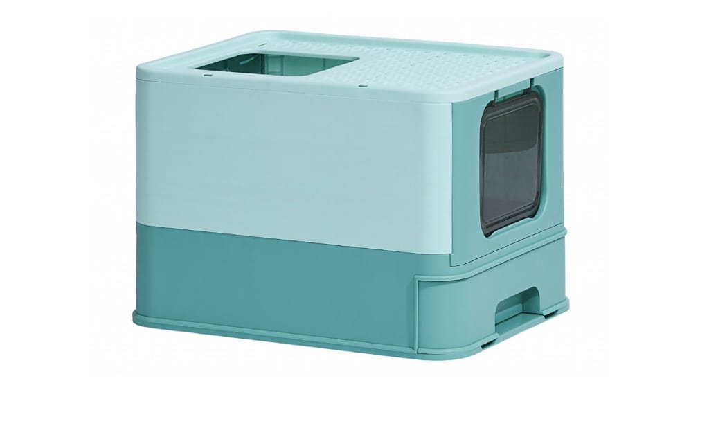 Cat Litter Box With Removable Tray