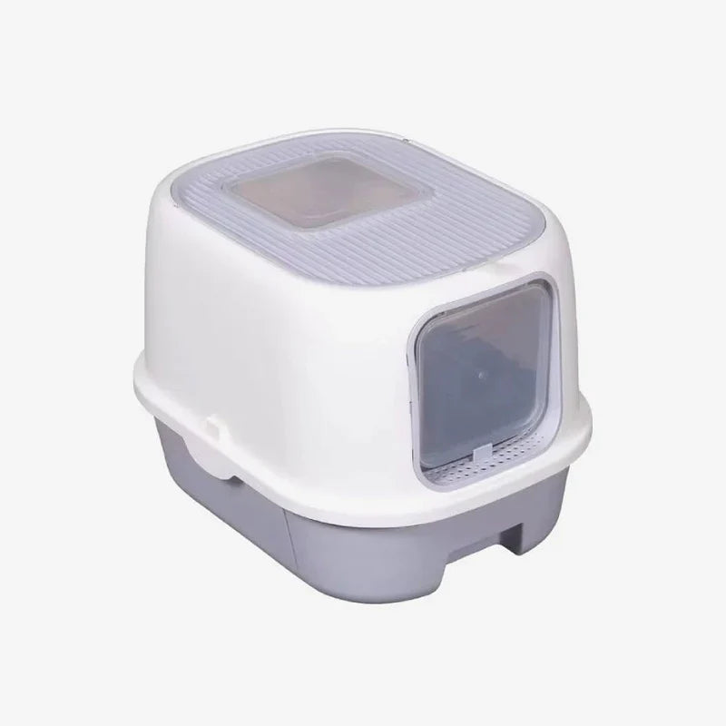 Naomi Double Door Cat Litter Box With Scoop