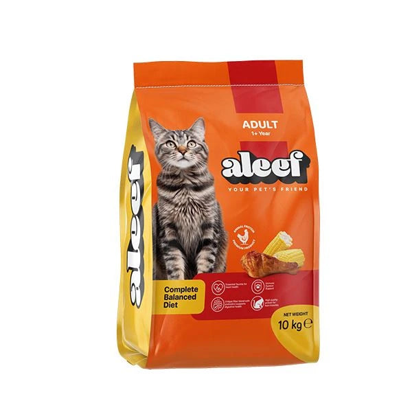 Aleef Cat Dry Food 10kg - Tailix