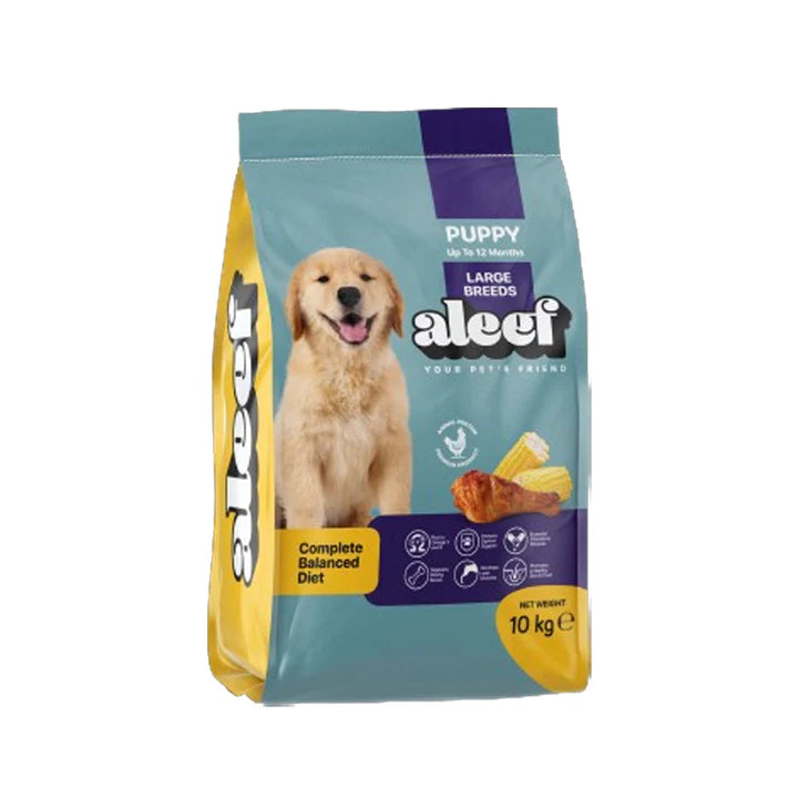 Aleef Large Breed Puppy Dry Food - Tailix