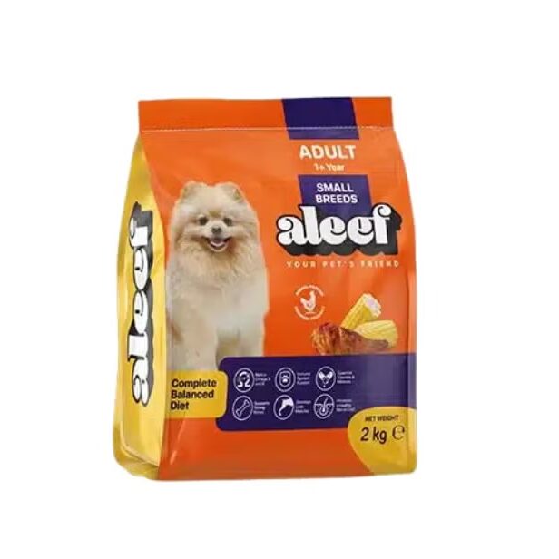 Aleef Small Breed Dog Dry Food 2kg - Tailix