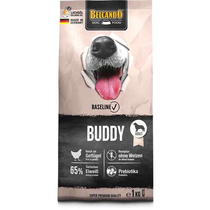 Belcando Baseline Budy Dog Dry Food 1kg - Tailix