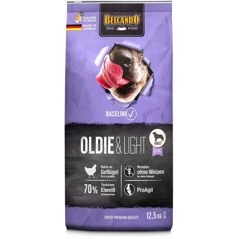 Belcando Baseline Oldie&Light Dog Dry Food 12.5kg - Tailix