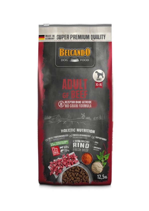 Belcando Grain Free Dog Dry Food Beef - Tailix