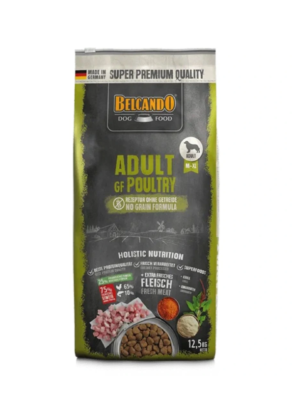Belcando Grain Free Dog Dry Food Poultry - Tailix