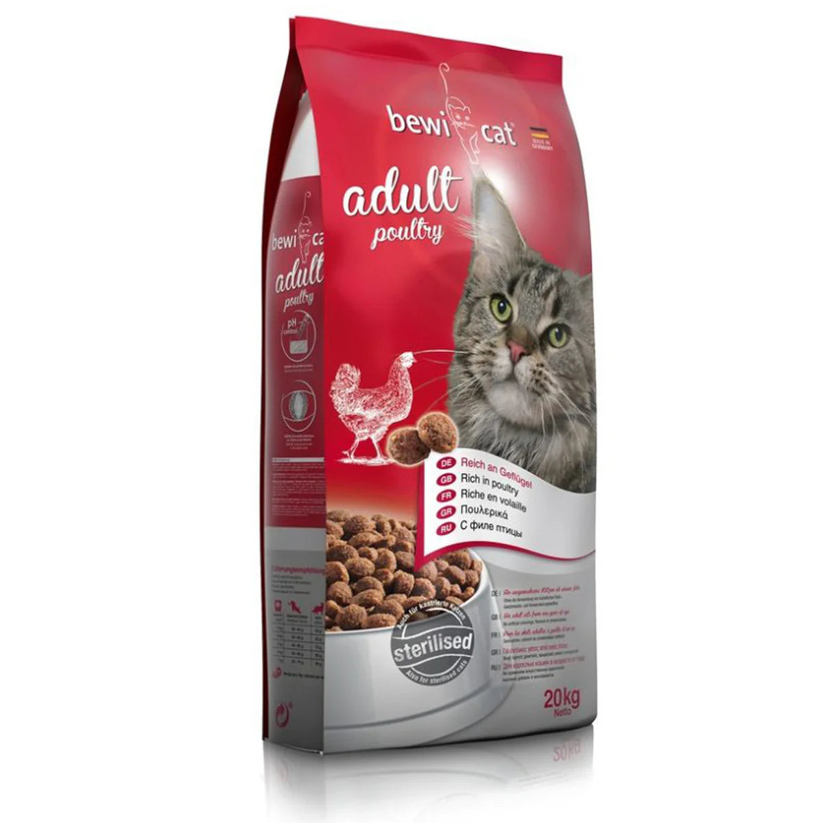 Bewi Sterilised Cat Dry Food Poultry - Tailix