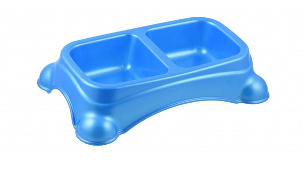 Blastic Dual Bowl Blue Large - Tailix