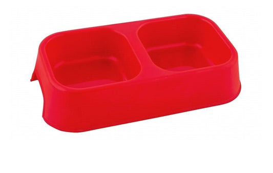 Blastic Dual Bowl Red Medium - Tailix