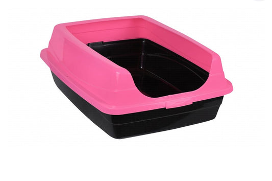Cat Litter Tray Pink Large - Tailix