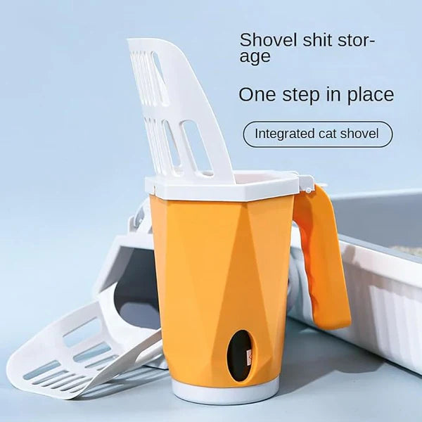 Cat litter Scoop with garbage can - Tailix