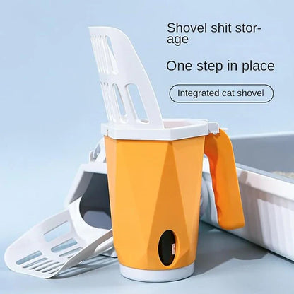Cat litter Scoop with garbage can - Tailix
