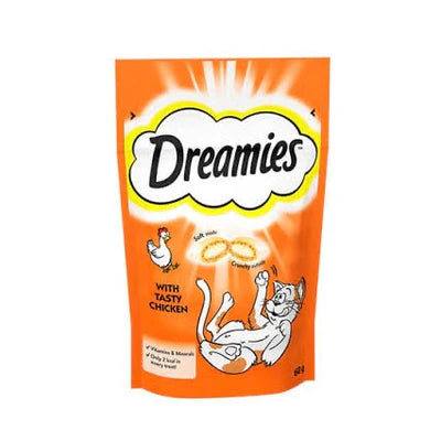 Dreamies Cat Treats Chicken 60g - Tailix