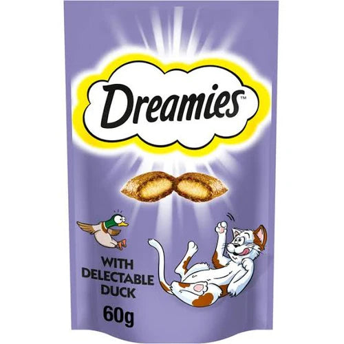 Dreamies Cat Treats Duck 60g - Tailix