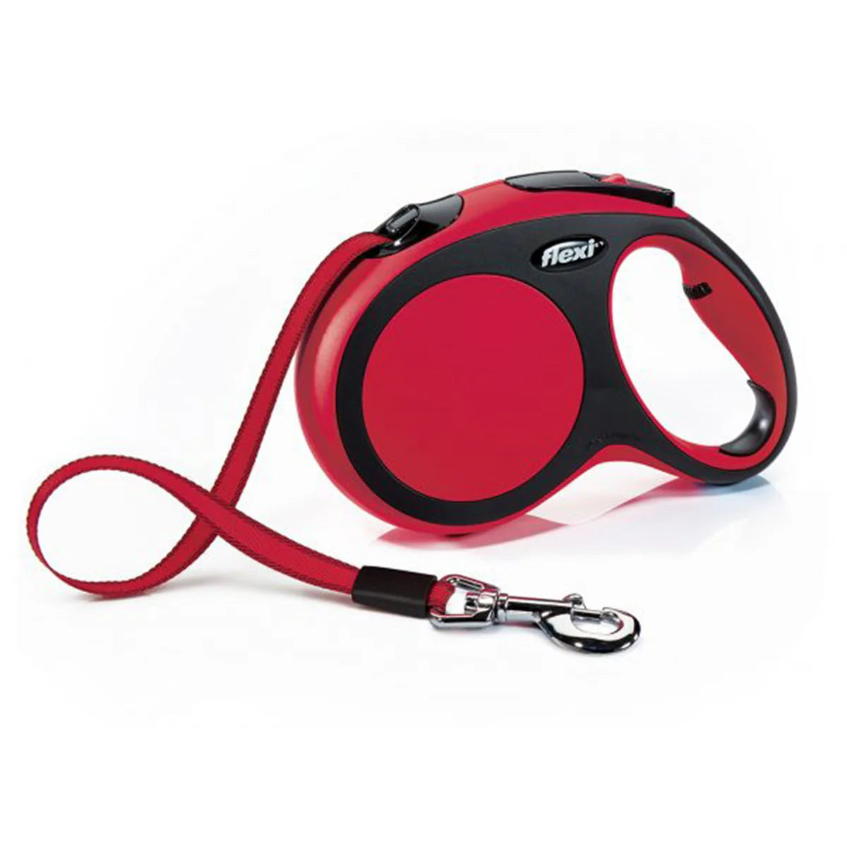 Flexi Comfort Retractable Dog Leash Red Tape 5m - Tailix