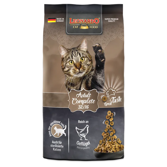 Leonardo Complete Cat Dry Food - Tailix