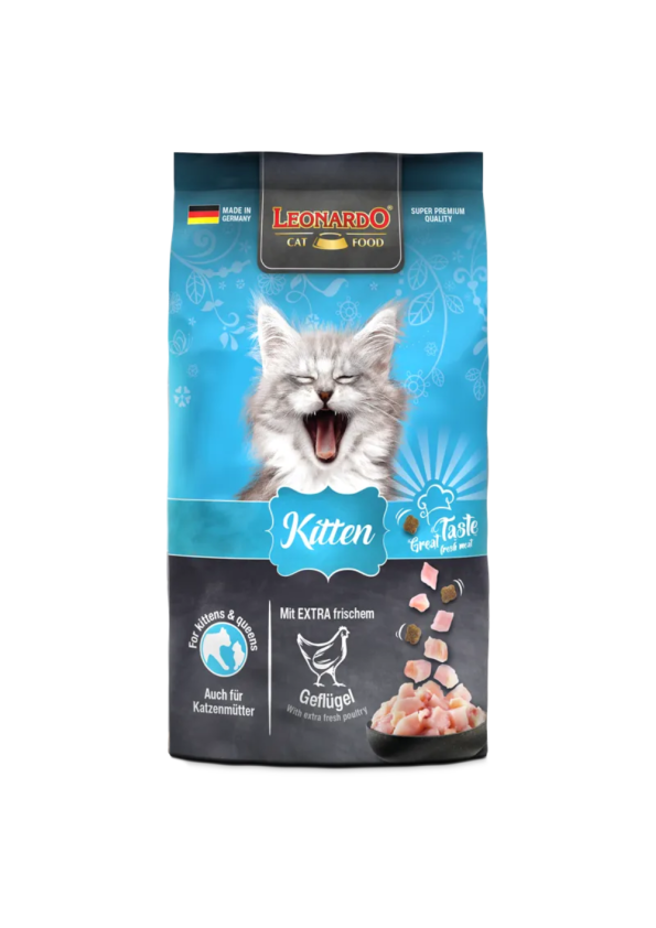Leonardo Kitten Dry Food - Tailix