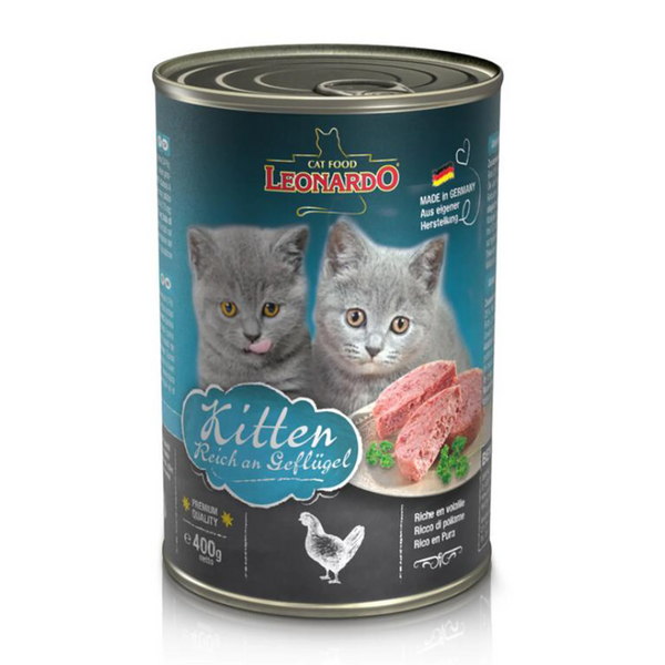 Leonardo Kitten Wet Food 400g - Tailix