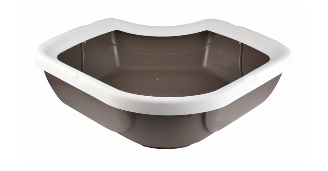MPS Cat Litter Tray With Rim - Tailix
