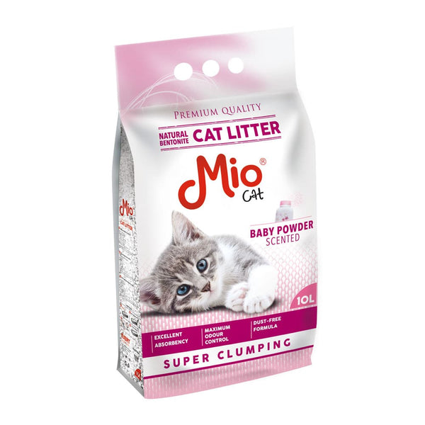 Mio Cat Clumping Cat Litter Baby Powder 10L