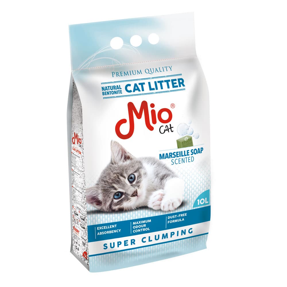 Mio Cat Clumping Cat Litter Marseille Soap 10L