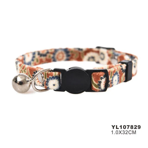 Naomi Cat Collar With Bell - Tailix