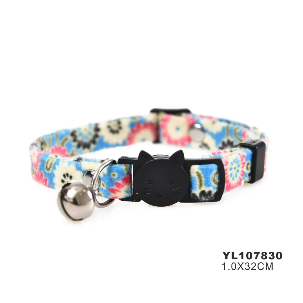 Naomi Cat Collar With Bell - Tailix