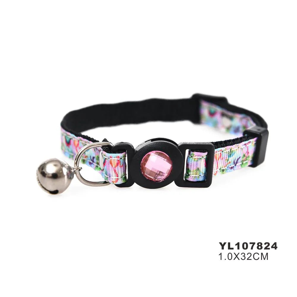 Naomi Cat Collar With Bell - Tailix