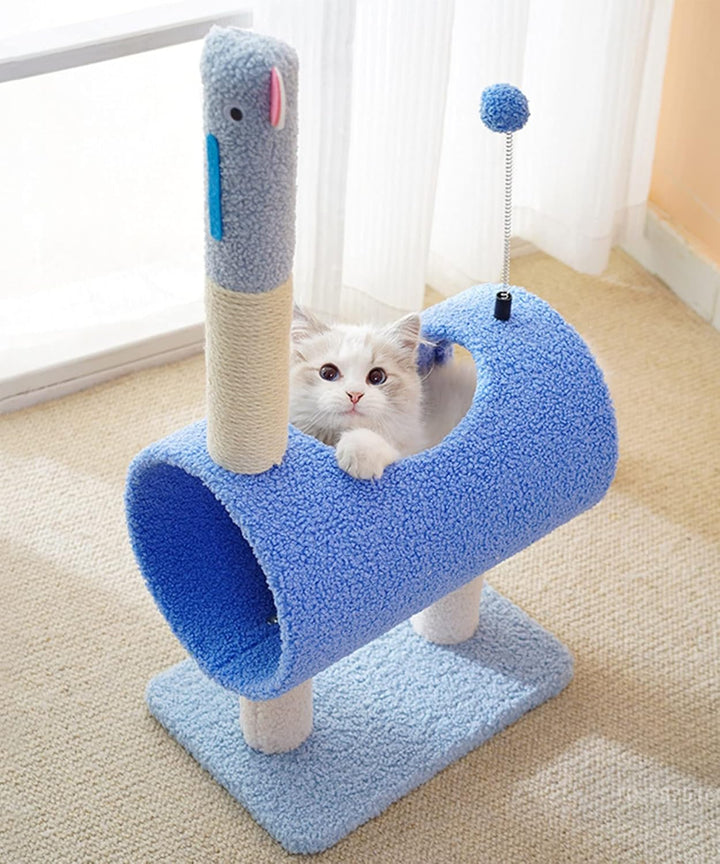 Naomi Cat Scratcher With Tunnel - Tailix