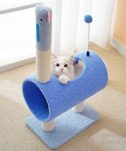 Naomi Cat Scratcher With Tunnel - Tailix