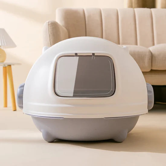 Naomi Circular Cat Litter Box - Tailix