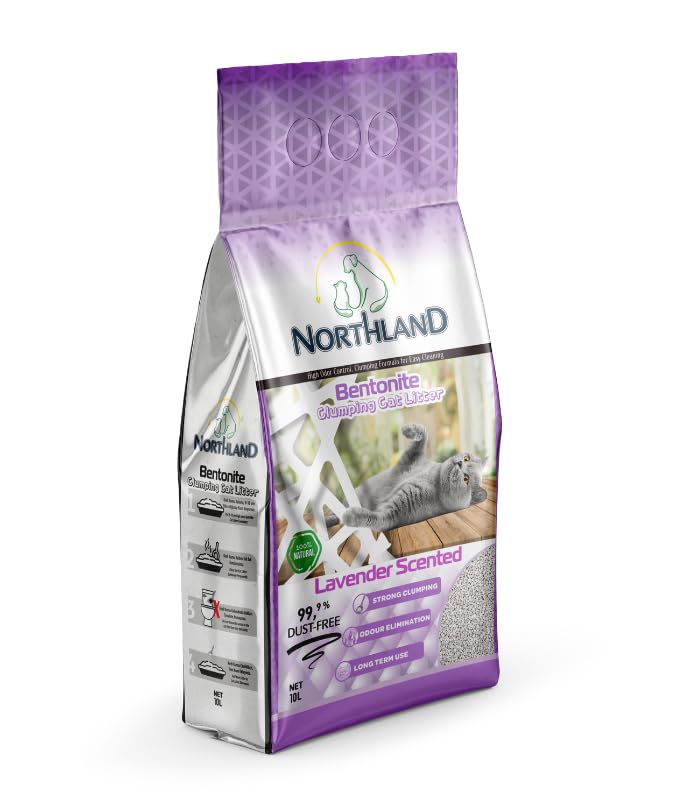 Northland Clumping Cat Litter Lavander  - Tailix