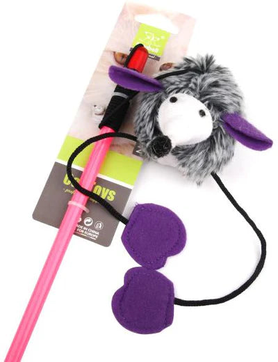Nunbell Rod With Plush Mouse Cat Toy - Tailix