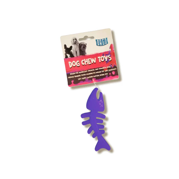 Orgo Fish Bone Dog Chew Toy - Tailix