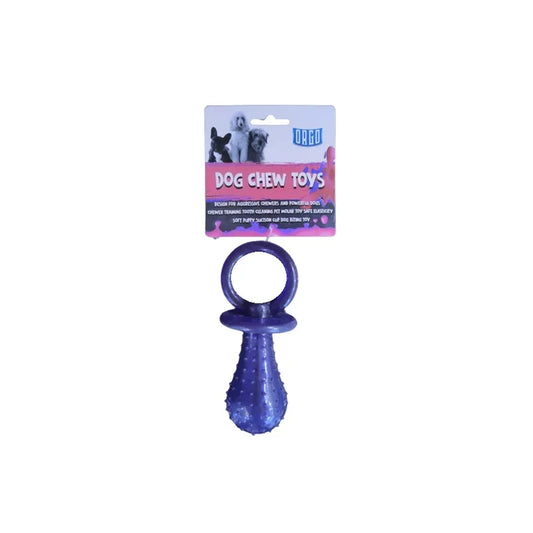 Orgo Pacifier Dog Chew Toy - Tailix