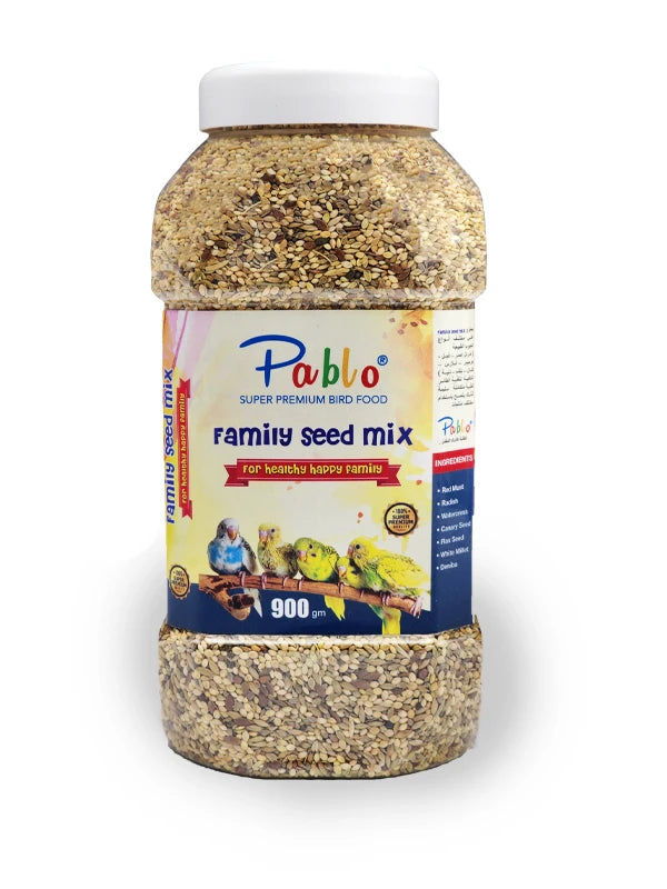 Pablo Family Seed Mix Bird Food 900g - Tailix