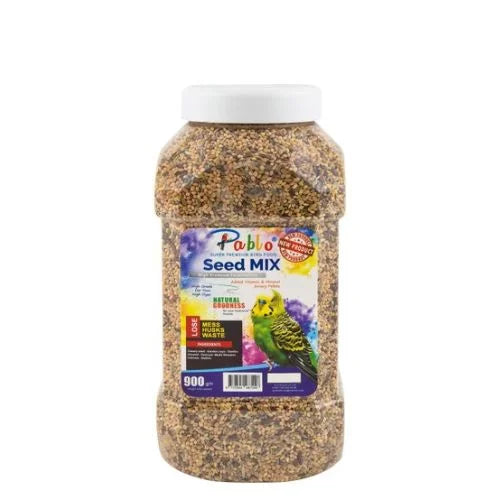 Pablo Seed Mix Small Bird Food 900g - Tailix