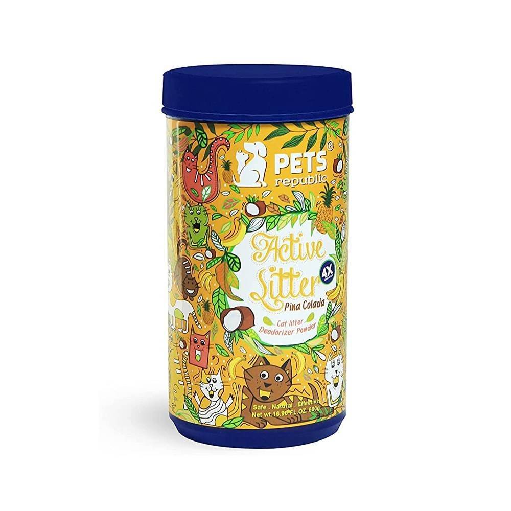 Pets Republic Active Litter Deodorizer Powder Pina Colada 500g - Tailix