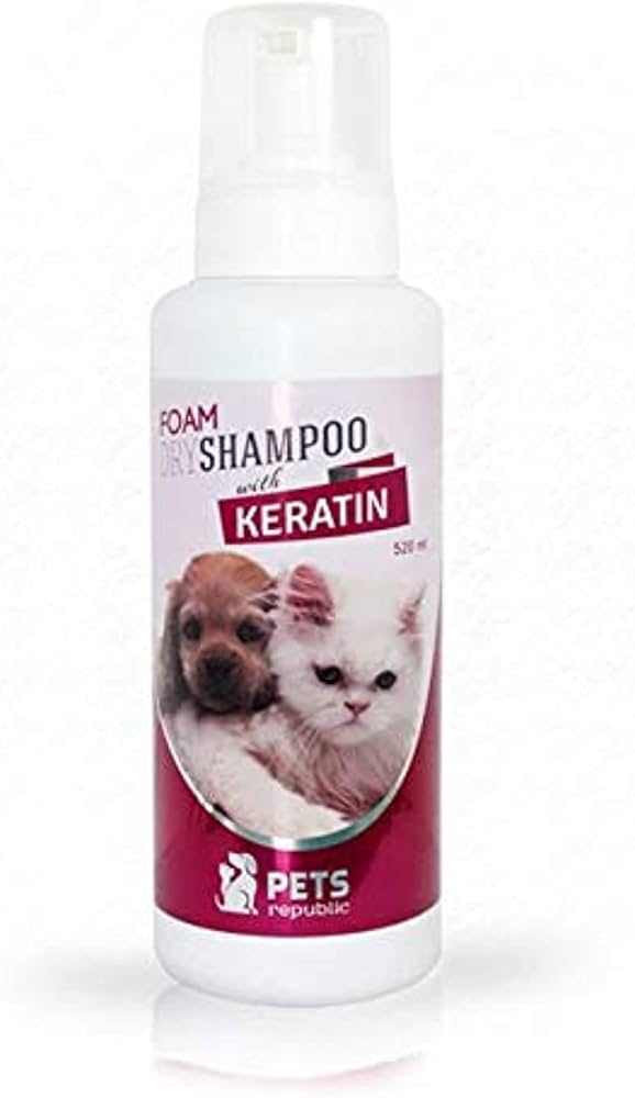 Pets Republic Foam Shampoo Keratin 520ml