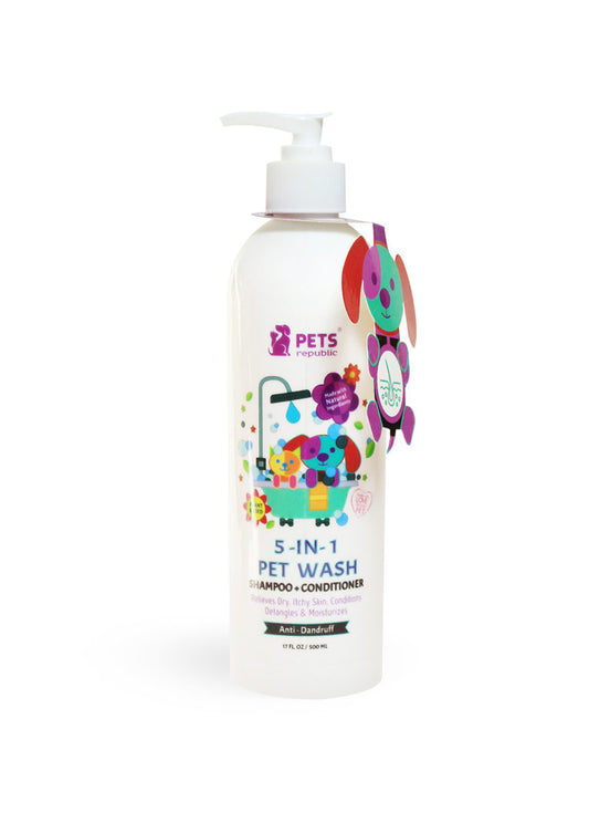 Pets Republic Shampoo&Conditioner Bubble Gum 500ml - Tailix
