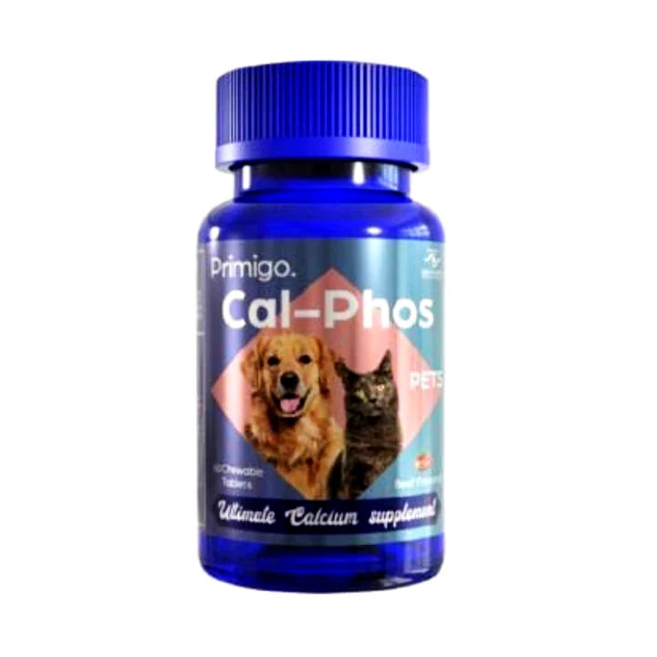 Primigo Cal-Phos Pets 60 Tablets - Tailix
