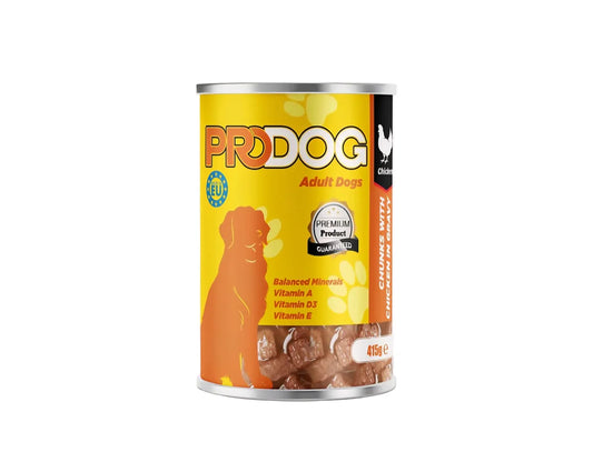 ProDog Wet Food Chicken Chunks Can 415g - Tailix