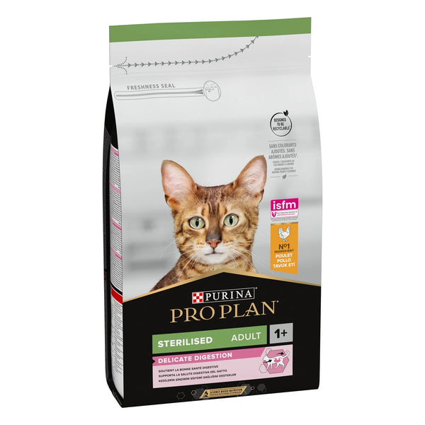 Pro Plan Sterilised Cat Dry Food Chicken 400g - Tailix
